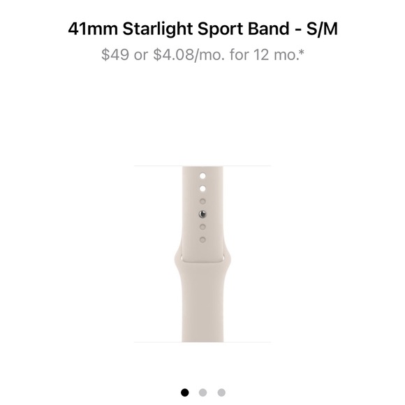 NEW IN BOX APPLE WATCH BAND - 41mm S/M - Picture 7 of 8